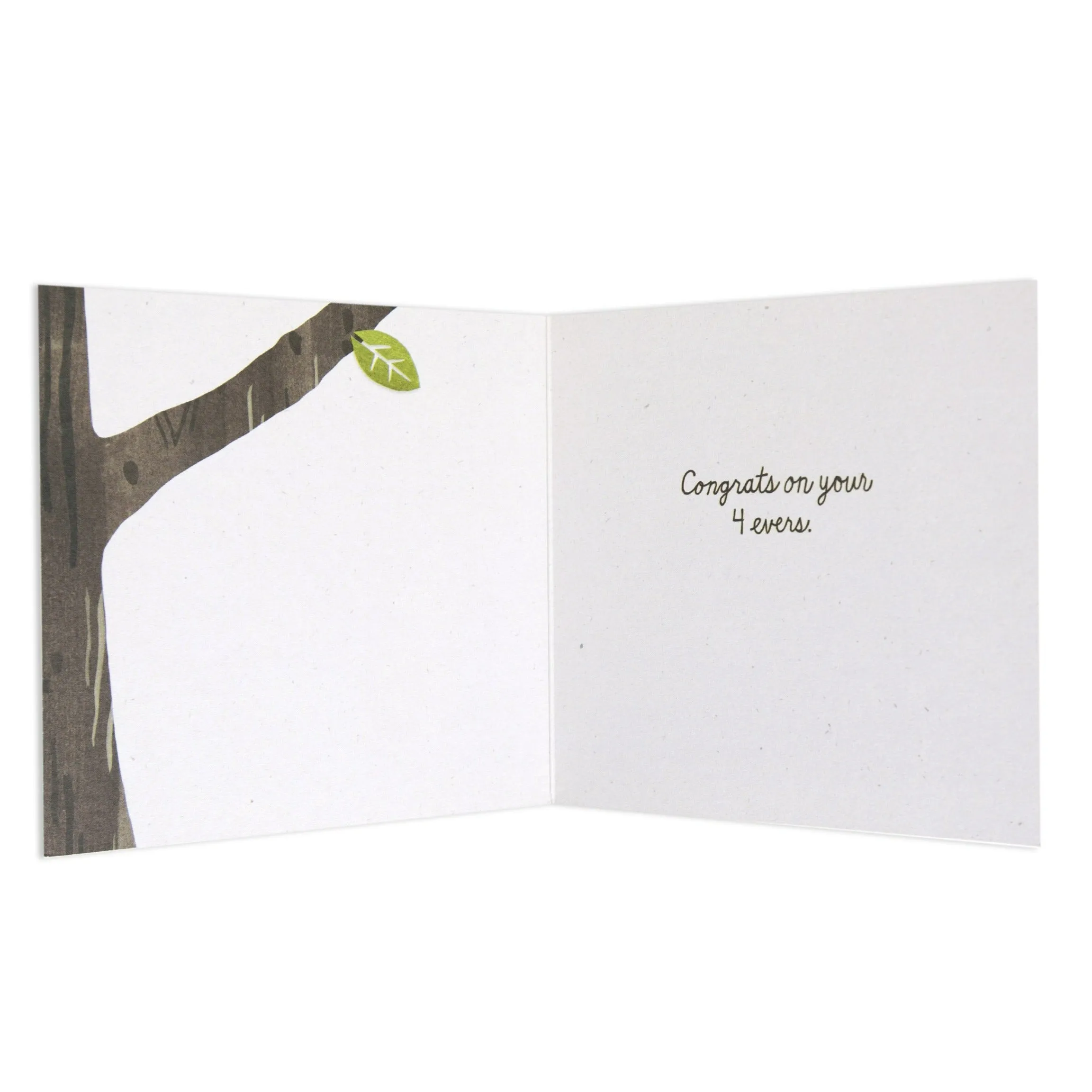 4 Ever Gorgeous Wedding Congratulations Card