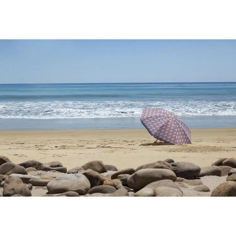 5.5 ft. Portable Beach Umbrella, Vibe Collection