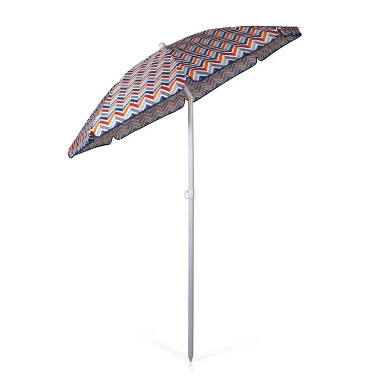 5.5 ft. Portable Beach Umbrella, Vibe Collection