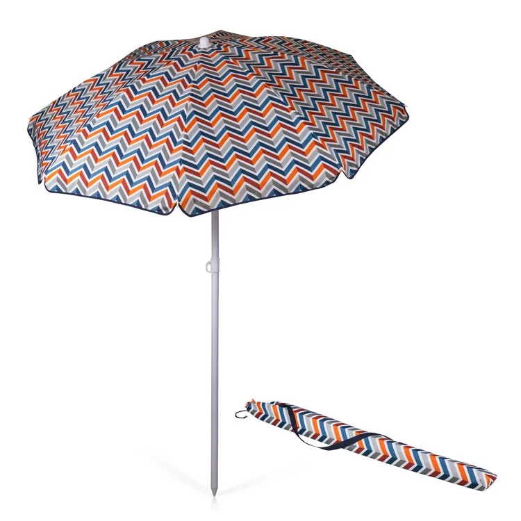 5.5 ft. Portable Beach Umbrella, Vibe Collection