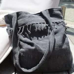 Adore Black Beach Bag