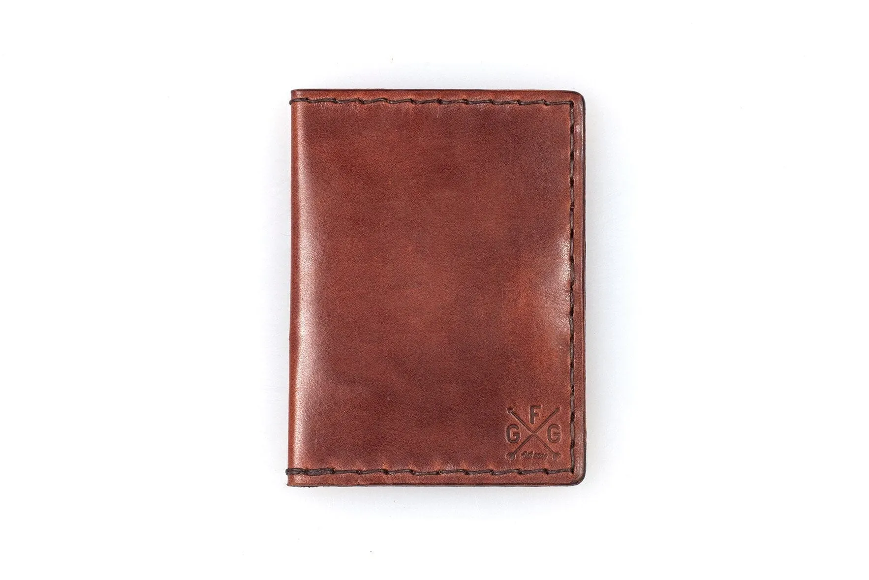 ADVENTURE LEATHER TRAVEL PASSPORT WALLET - IN STOCK