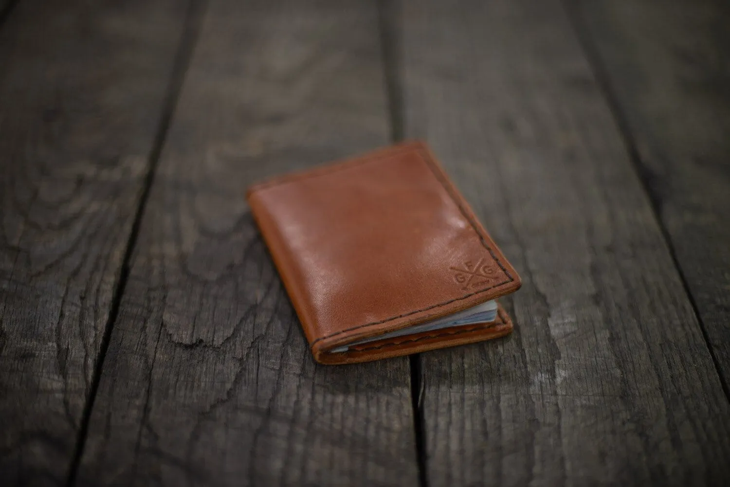 ADVENTURE LEATHER TRAVEL PASSPORT WALLET - IN STOCK