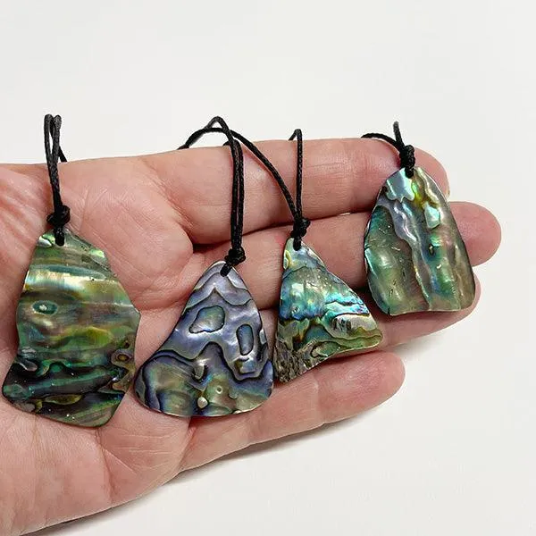 Affordable Simple and Stunning Paua Shell Necklace