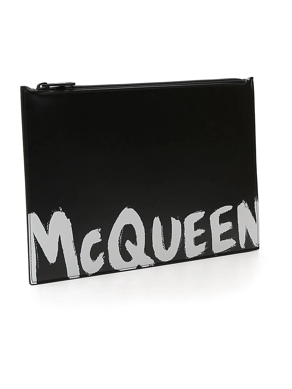 Alexander McQueen Graffiti Logo Clutch Bag