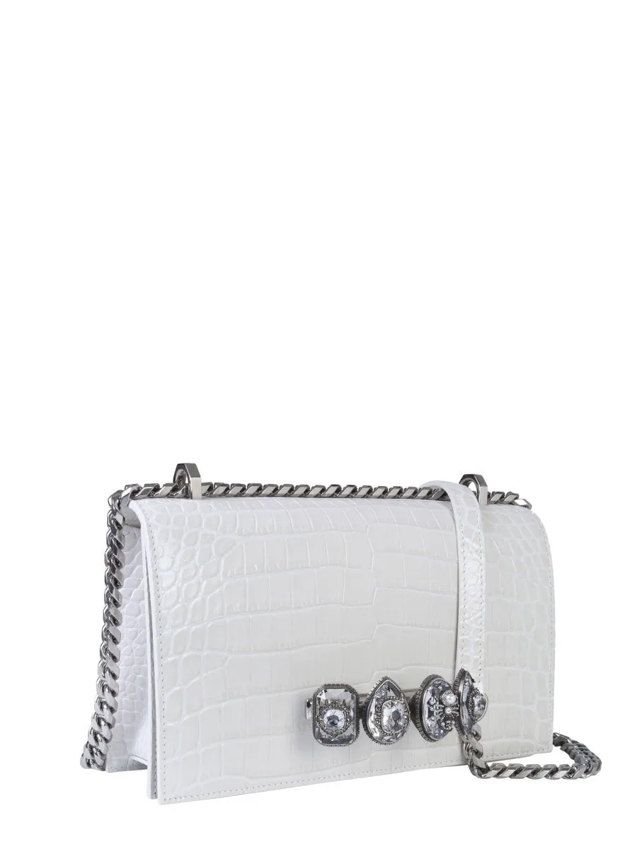 Alexander McQueen Jewelled Shoulder Bag