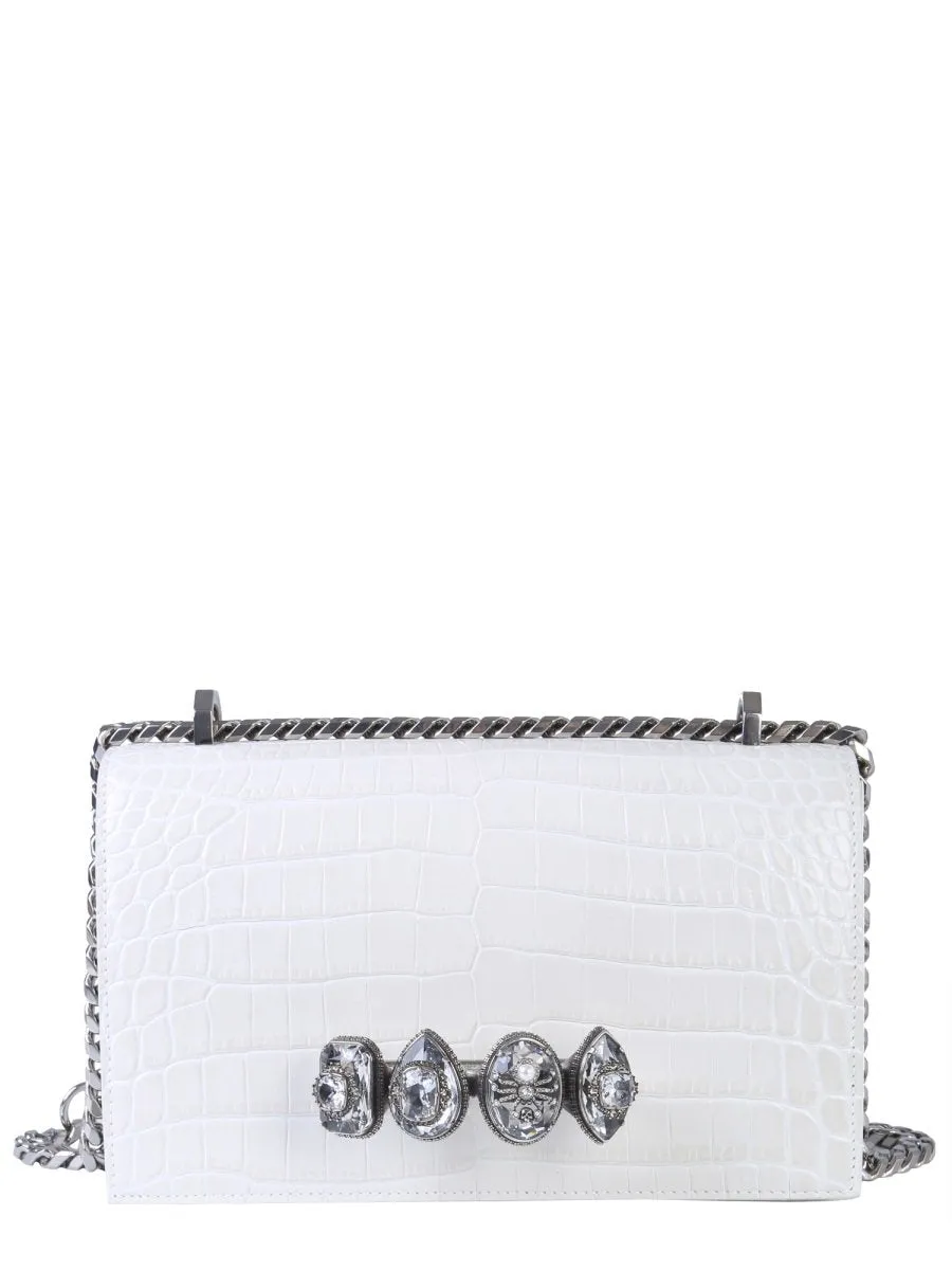 Alexander McQueen Jewelled Shoulder Bag