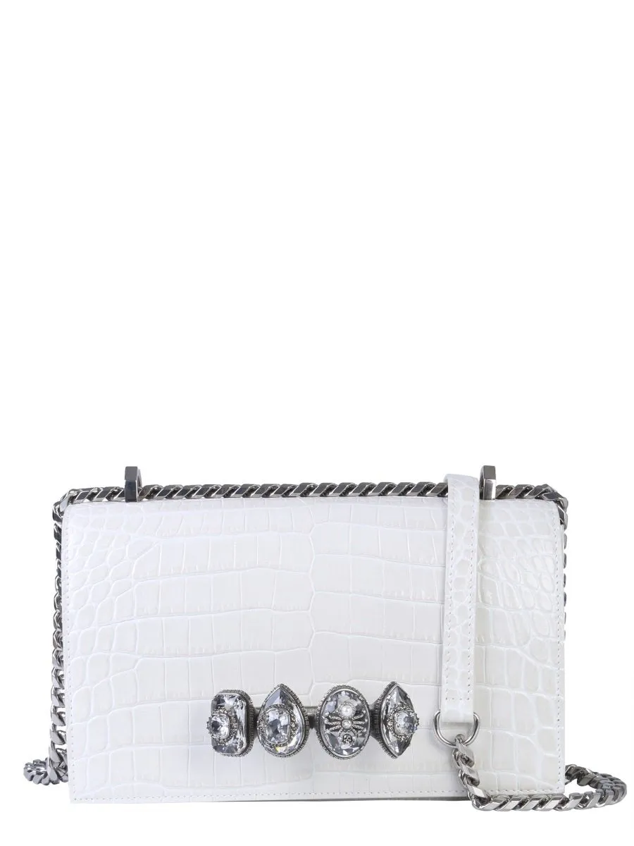 Alexander McQueen Jewelled Shoulder Bag