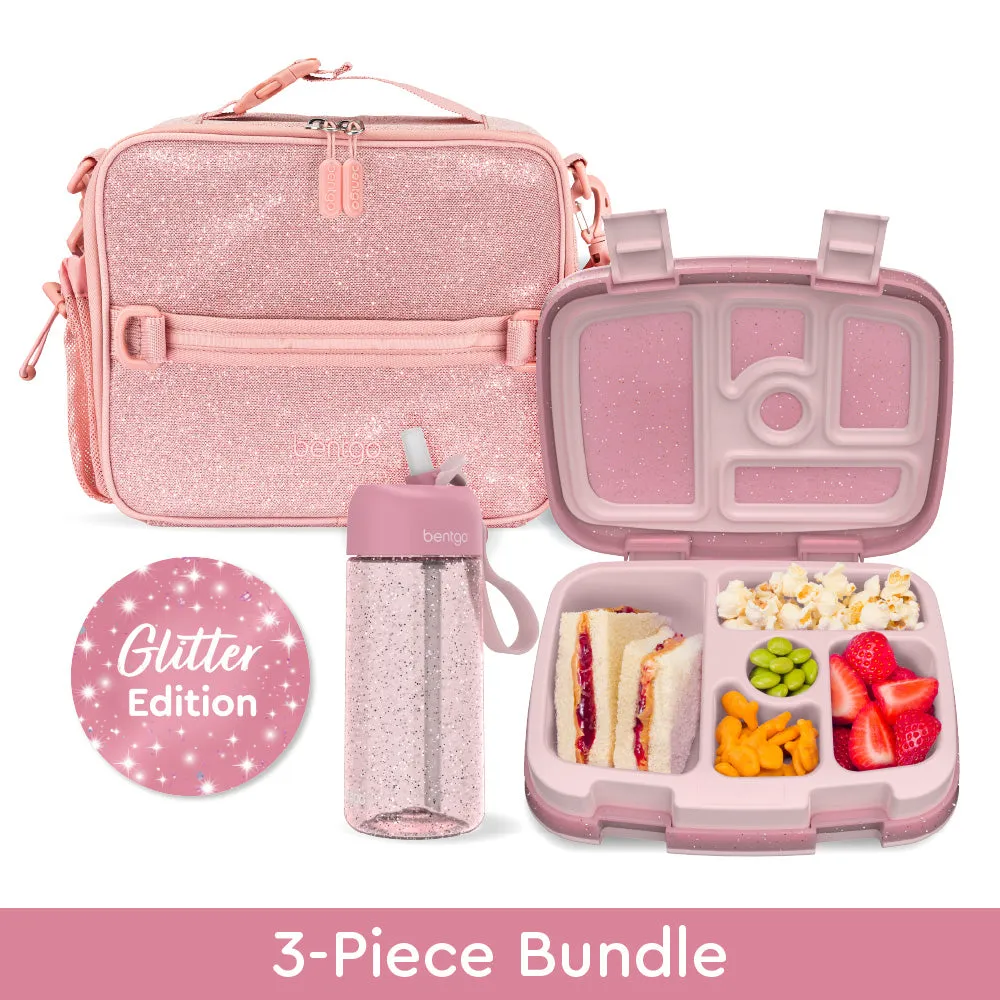 Bentgo Kids Glitter Lunch Set