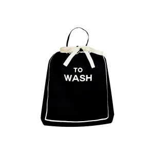 Black To Wash Laundry Bag