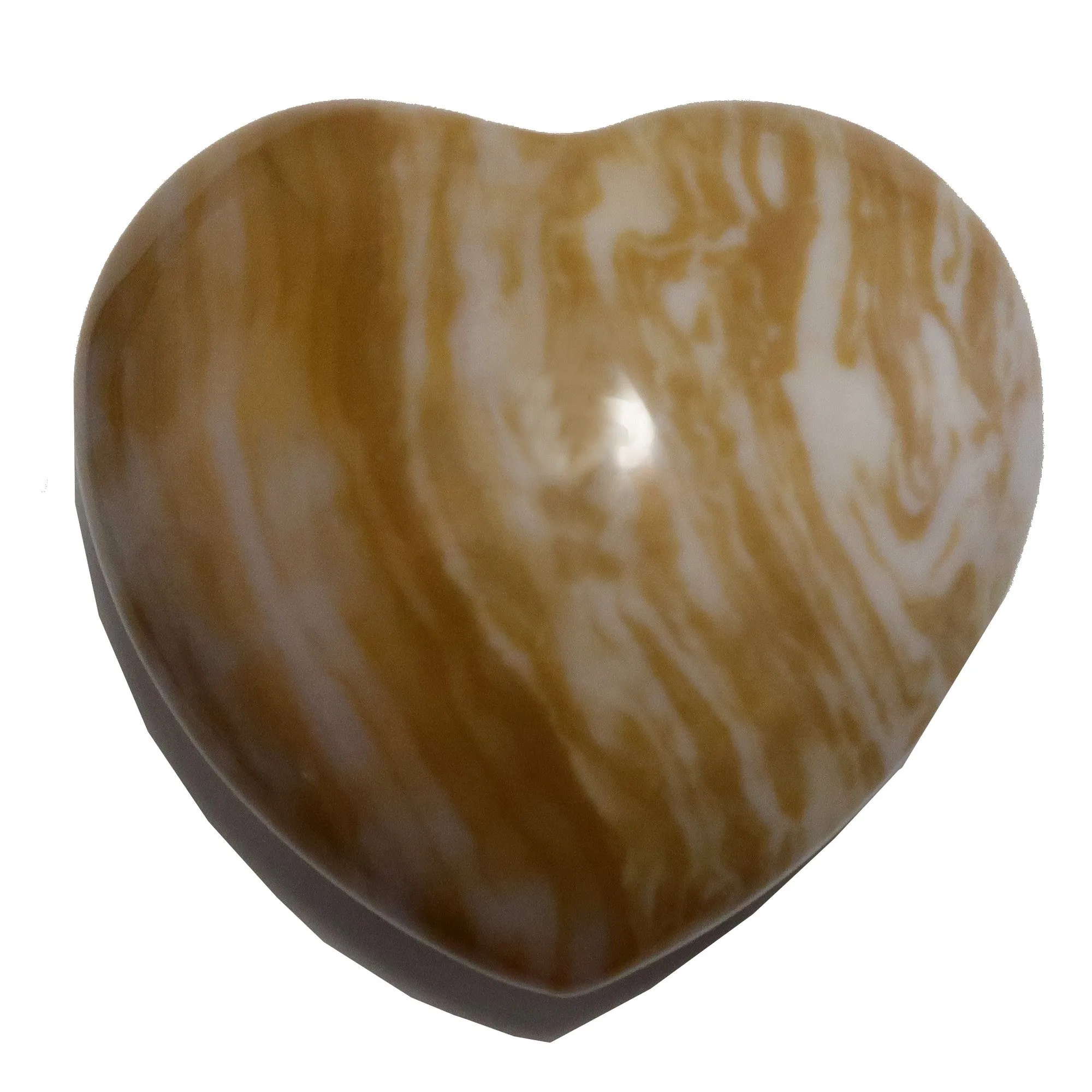 Brown Jasper Heart You're Simply Stunning