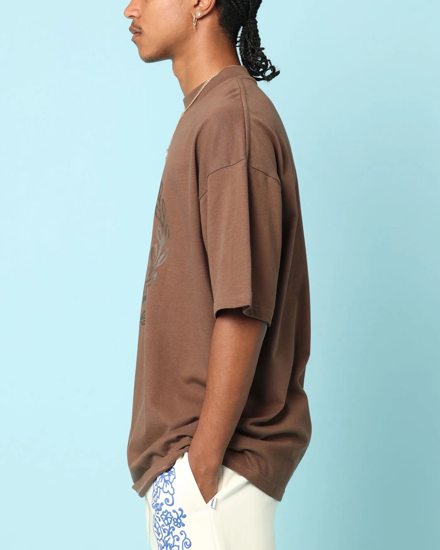 Carré Gorgeous Oversized T-Shirt Brown