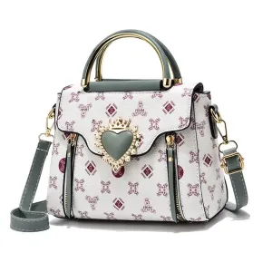 Charming Print Designer-Inspired Handbag