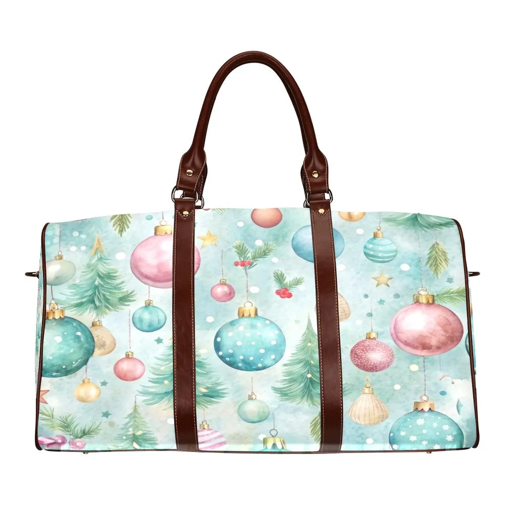 Christmas Baubles Waterproof Travel Bag/Small (Model 1639)