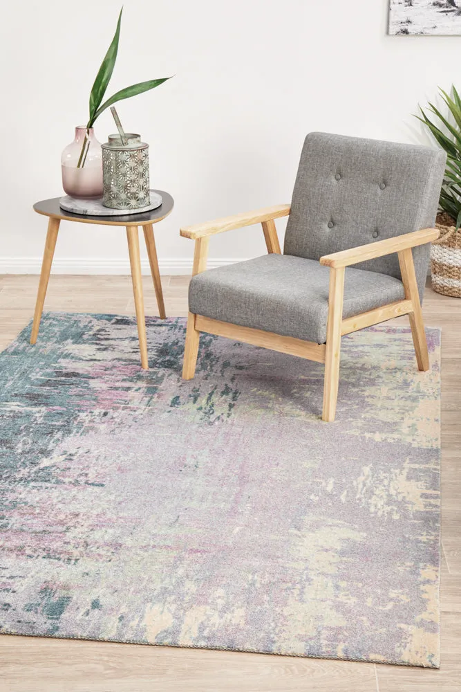 City Monet Stunning Violet Rug