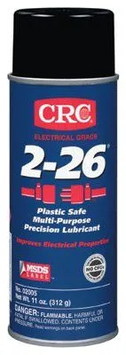 CRC 2005 2-26 Multi-Purpose Precision Lubricants, 16 oz, Aerosol Can (12 Cans)