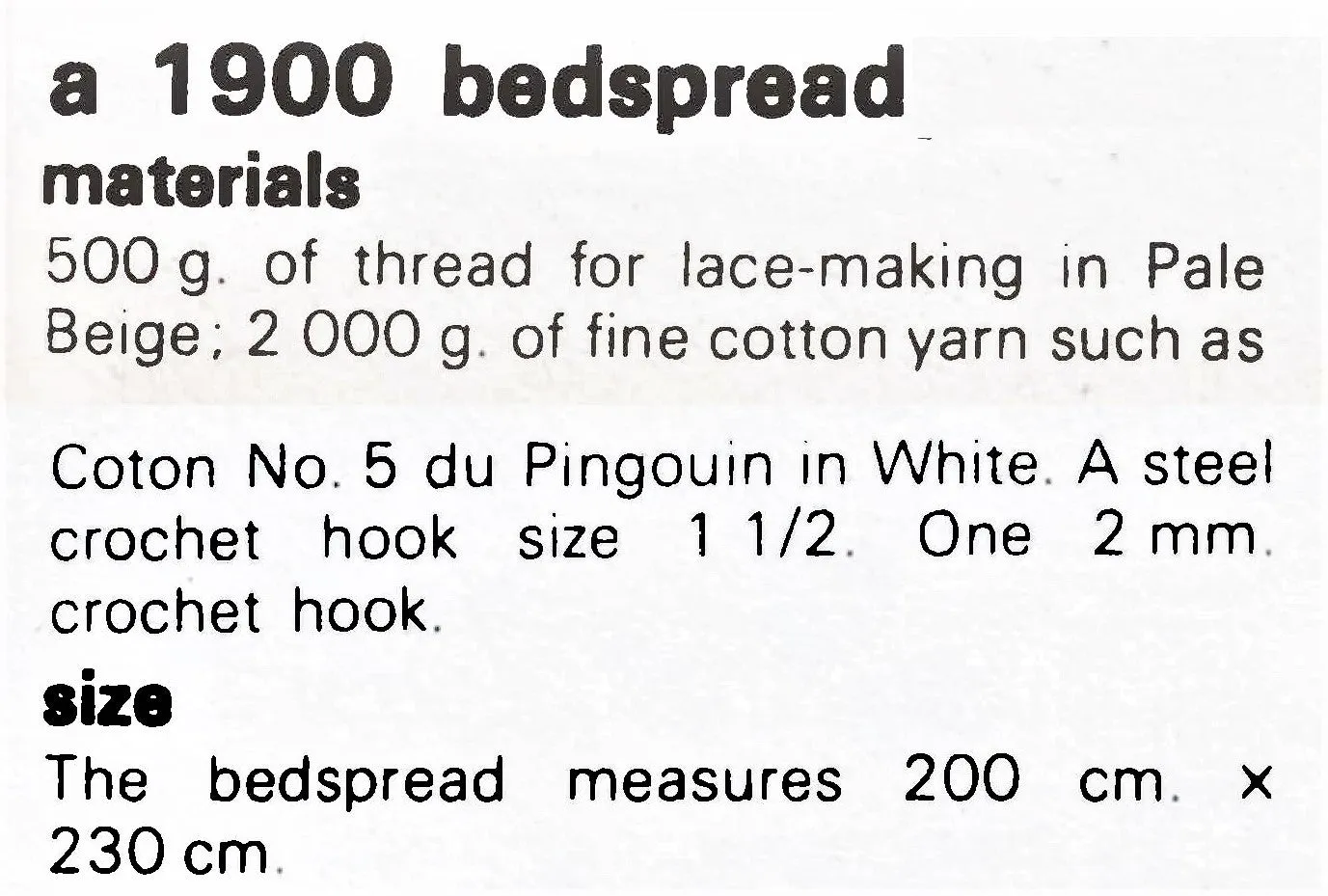 Crochet Bedspread Pattern, Stunning Heirloom Bedspread, Instant Download