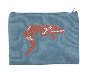 Crocodile Cosmetic Bag