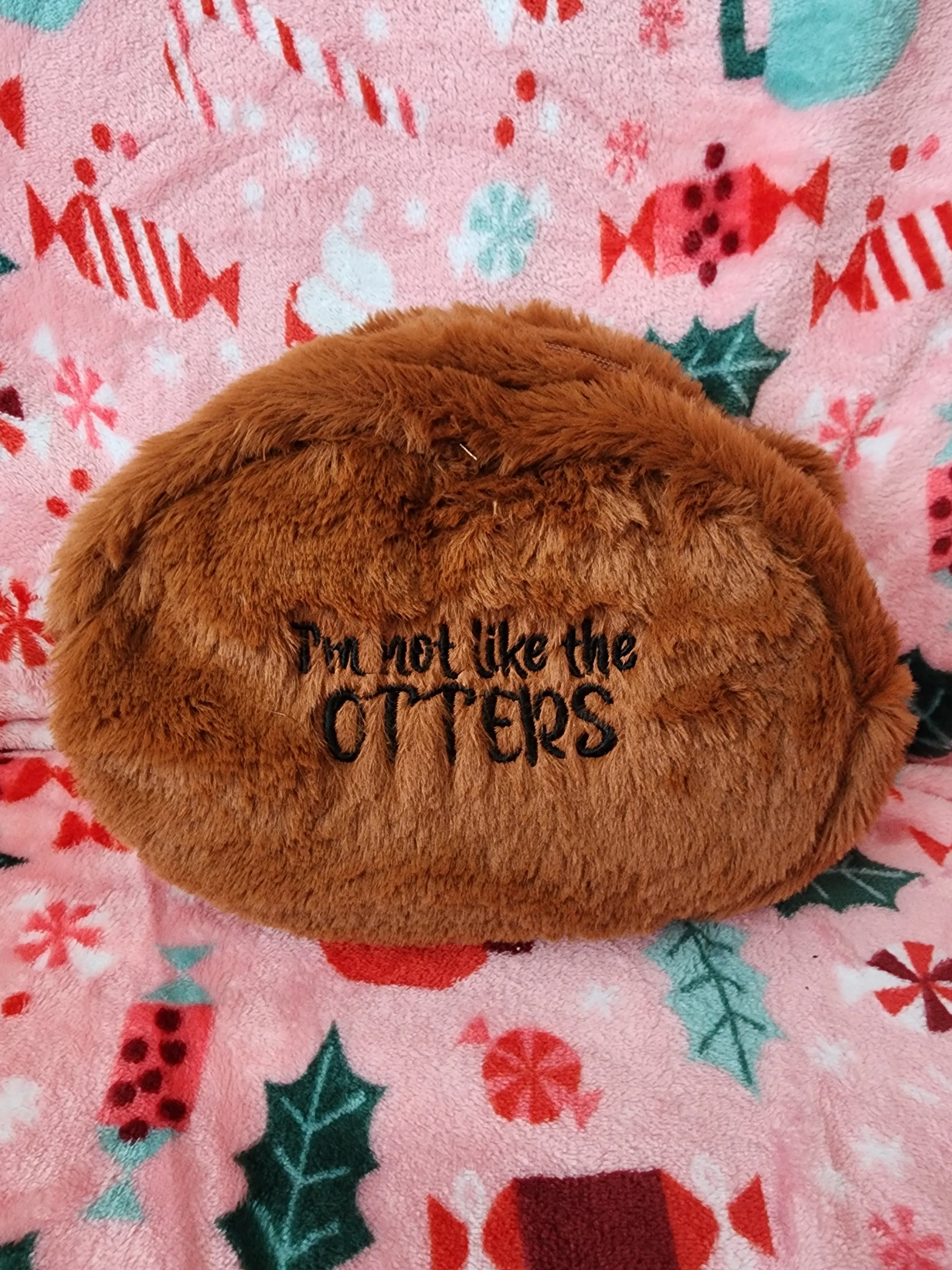 Cute Otter Cosmetic Bag