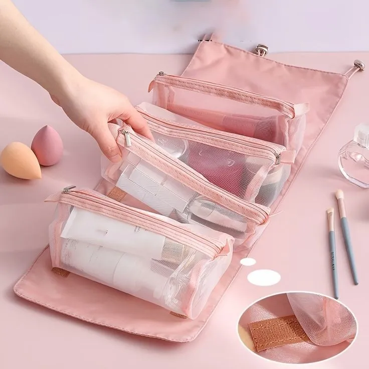 DETACHABLE TRAVEL COSMETIC BAG