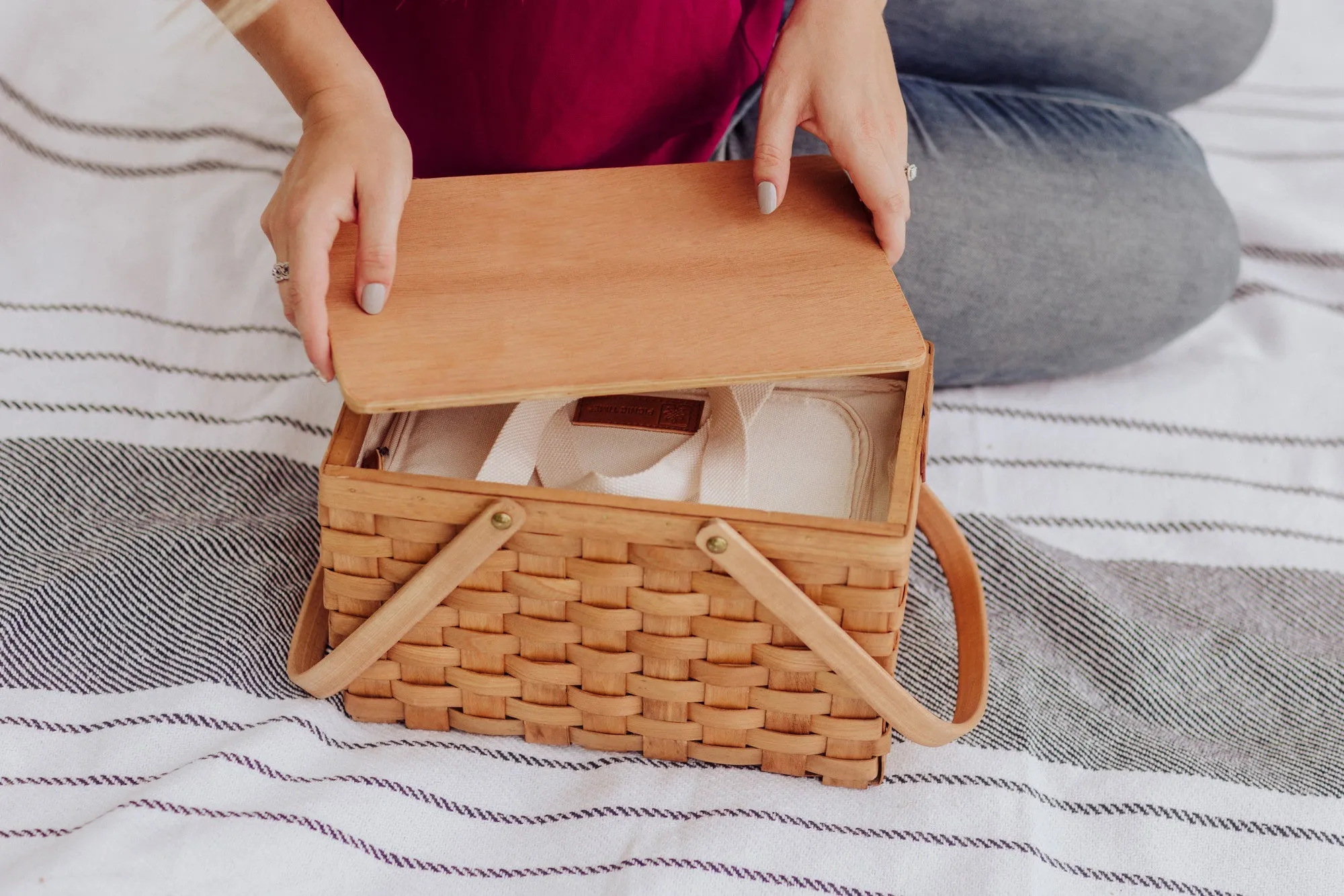 Detroit Tigers - Poppy Personal Picnic Basket