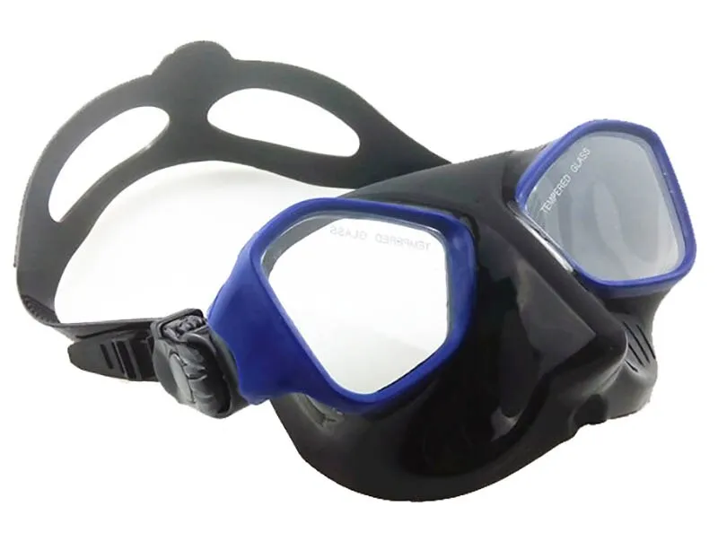 Extreme low volume spearfishing mask black silicon freediving mask top spearfishing and dive gears tempered scuba mask diving