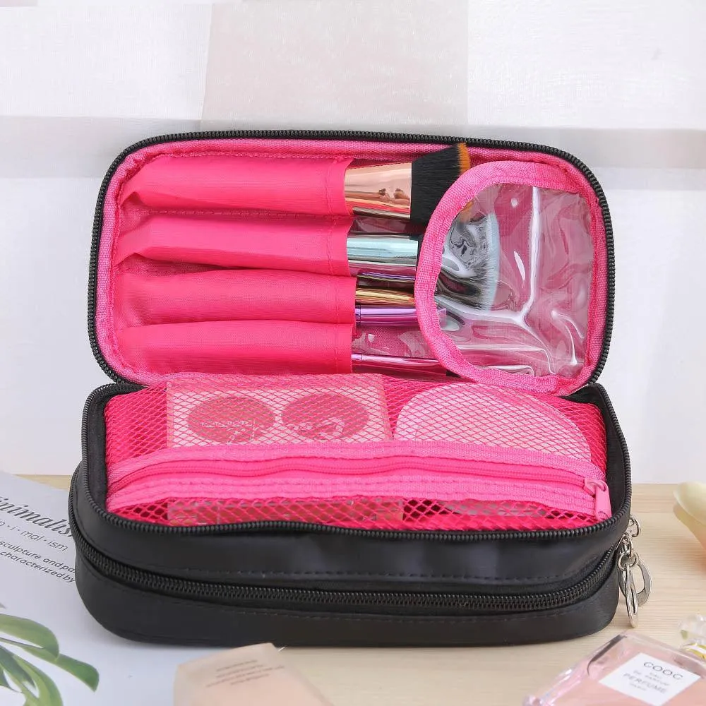 Fashion Cosmetic Bag Women's Large Nylon Waterproof Toiletries Organizer Makeup bag