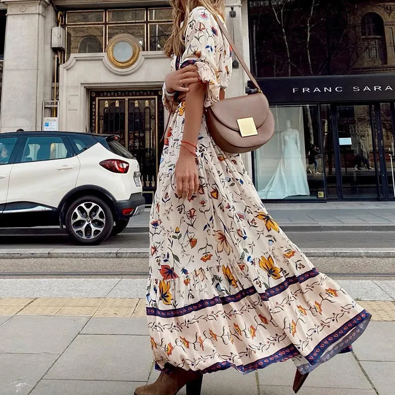 Fashionable Bohemian Long Dress