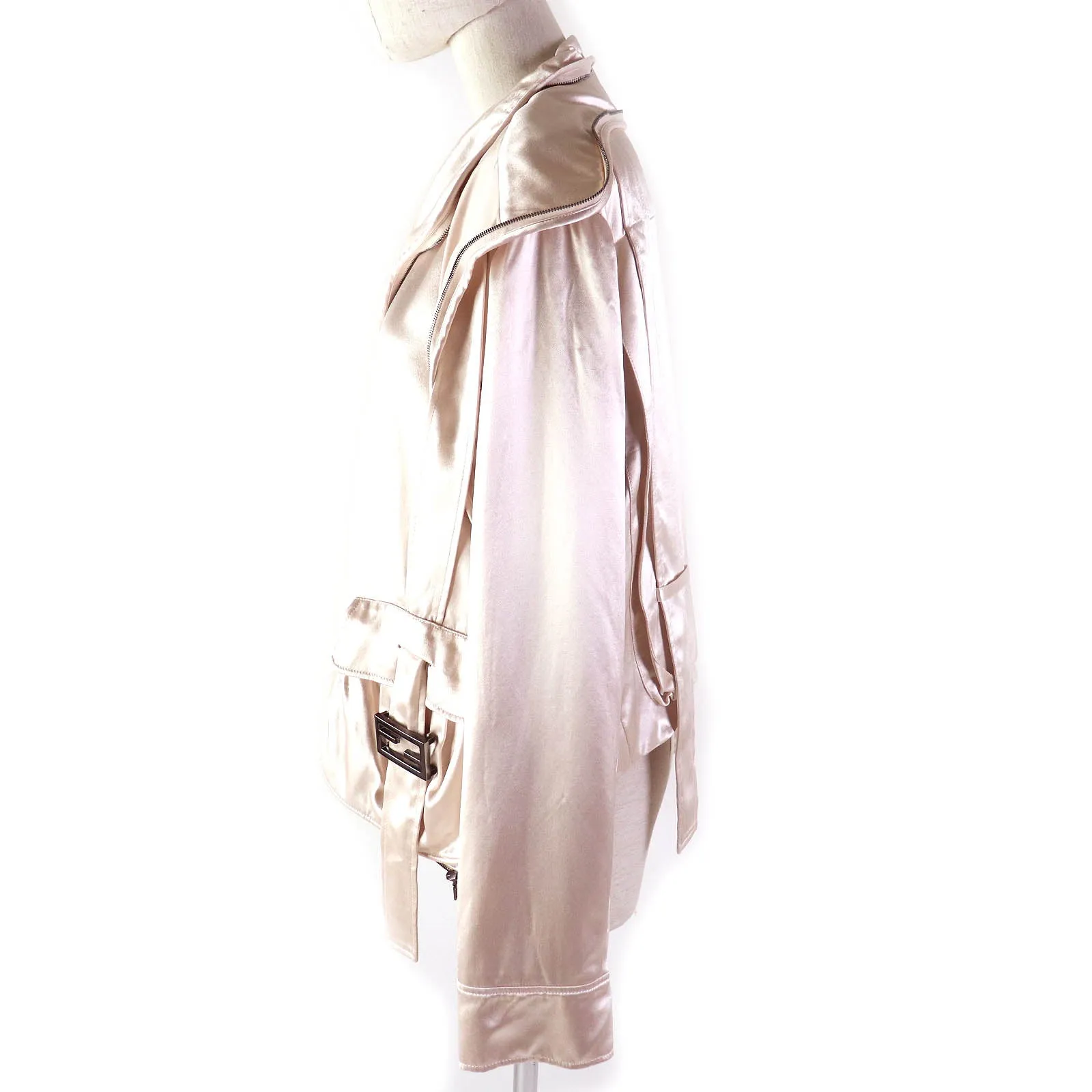 FENDI Blouson FJ7405 Rayon Light pink 40