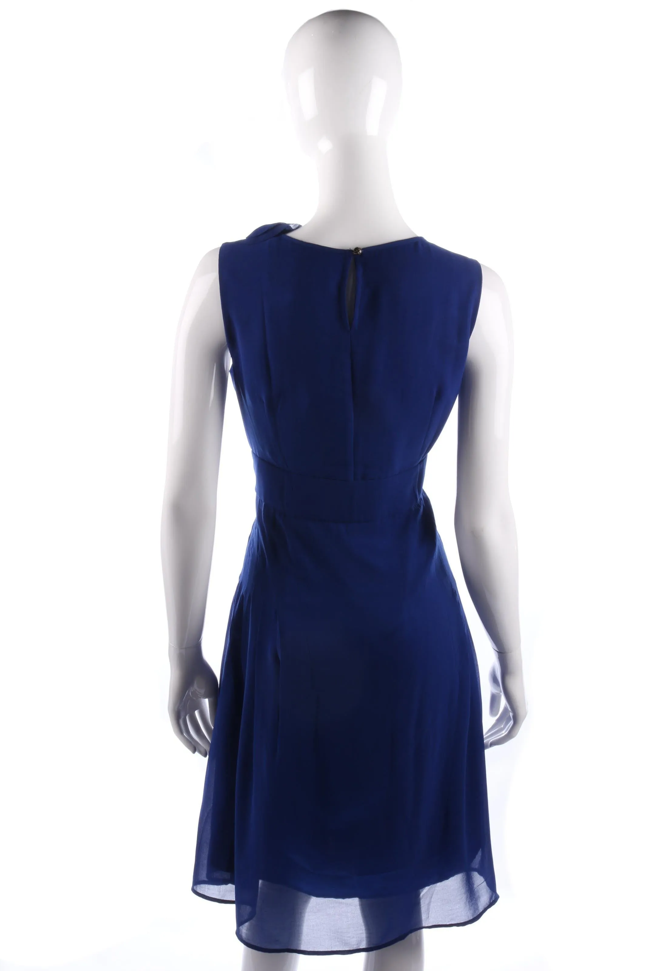 FEVER London Stunning Blue Cocktail Dress UK Size 16.