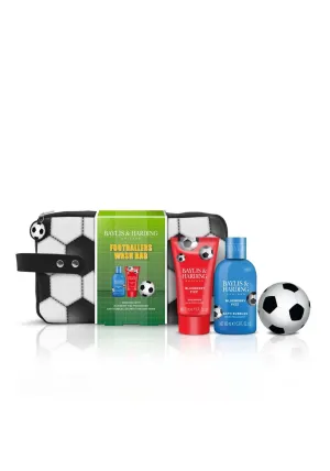 Football Stars Wash Bag Gift Set