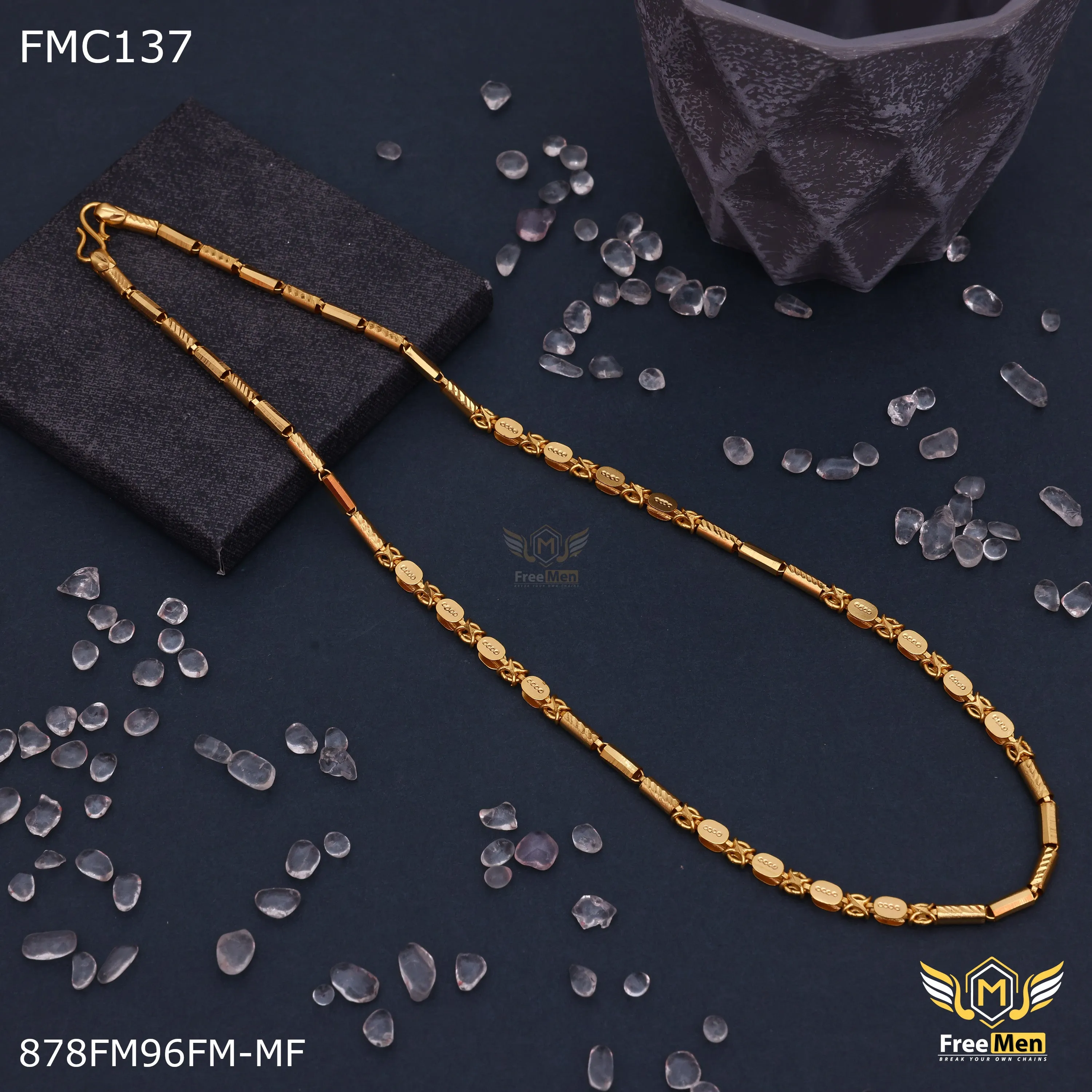 Freemen Beautiful Stunning Pipe Chain for Man - FMC137