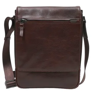 Garth Coated Zipper Leather Cross Body Bag -2024 update