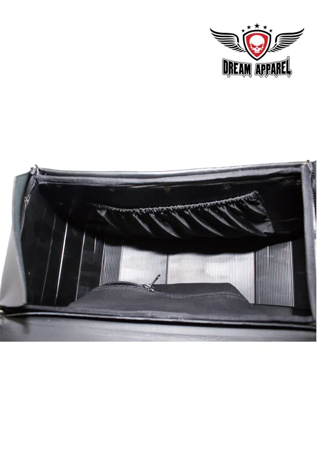 Genuine Leather Motorcycle Saddlebag