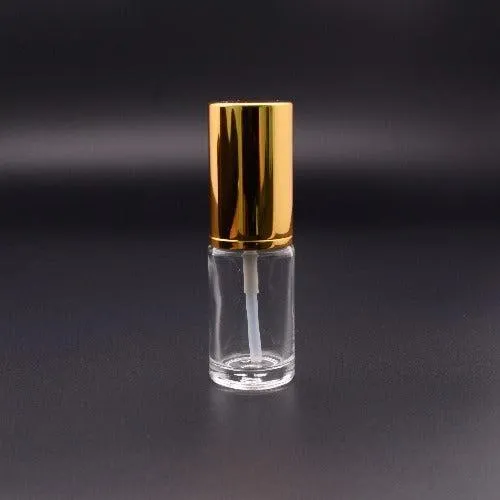 Glass Perfume Bottle Gold Sprayer