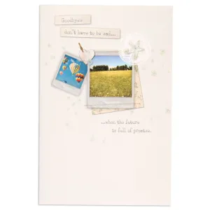 Gorgeous & Sentimental Goodbye Card