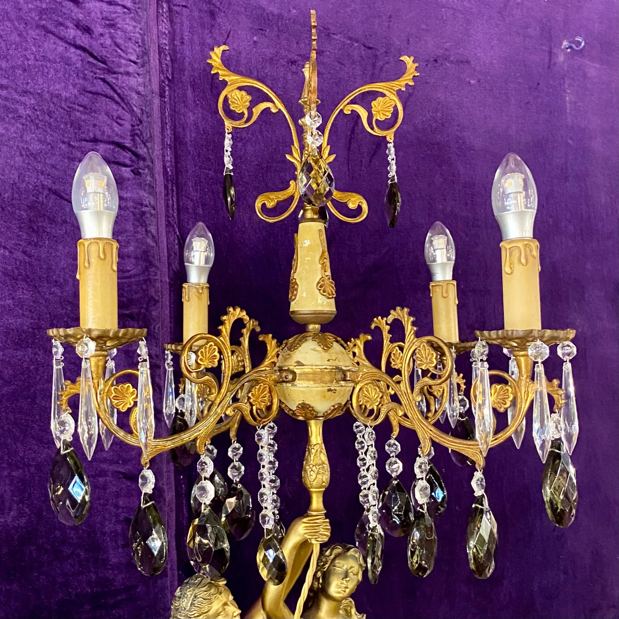 Gorgeous Antique Table Candelabra