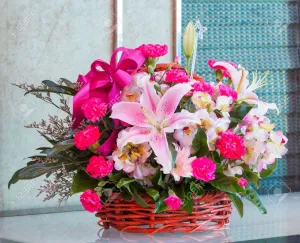 Gorgeous Flowers Basket