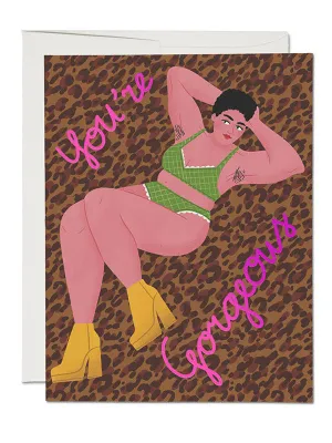 Gorgeous Girl Card