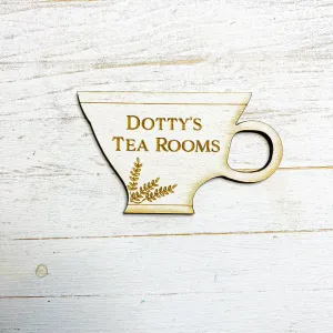 Gorgeous Little Bits - Ann's Pantry Teacup Magnet