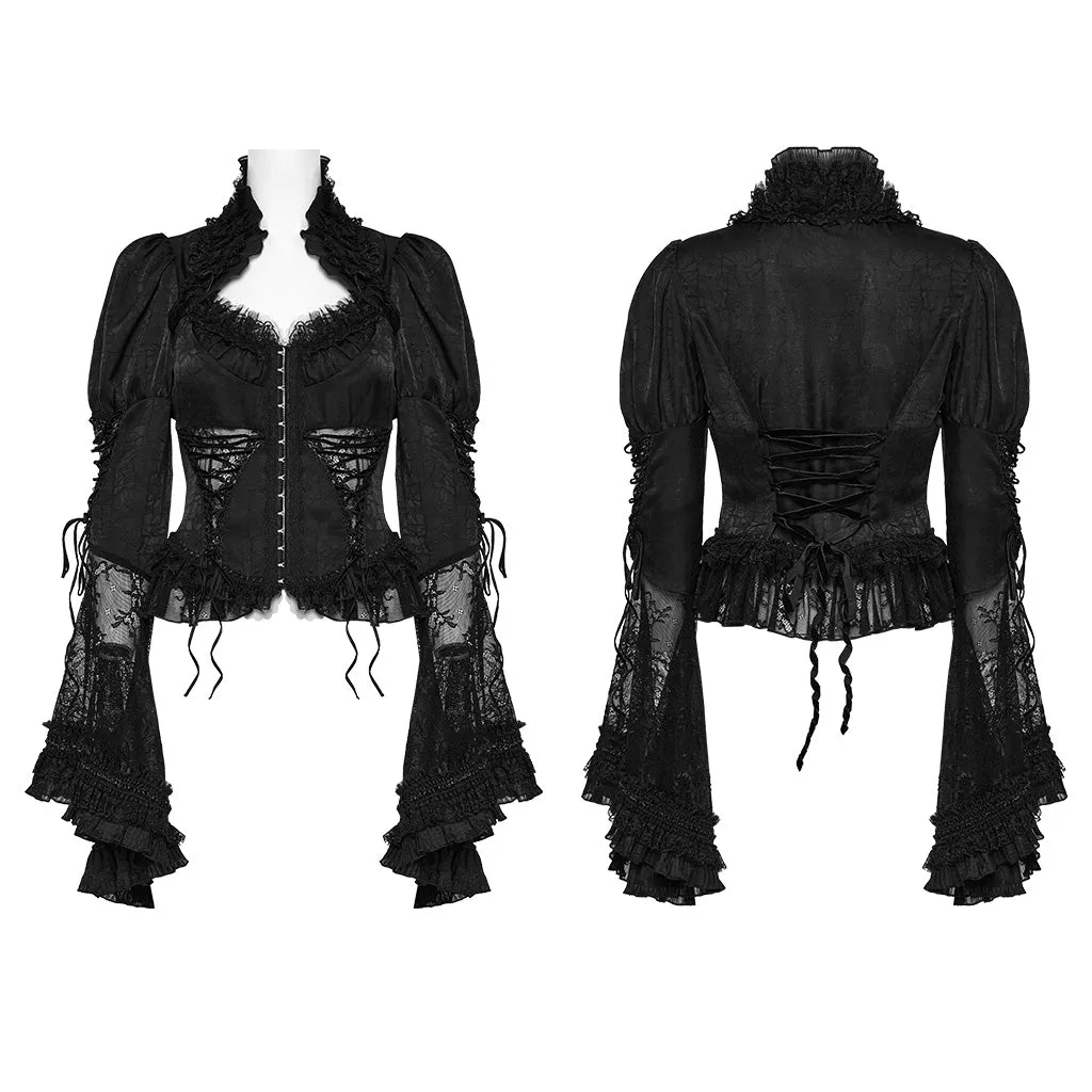 Goth Gorgeous Palace Style Lace Shirt