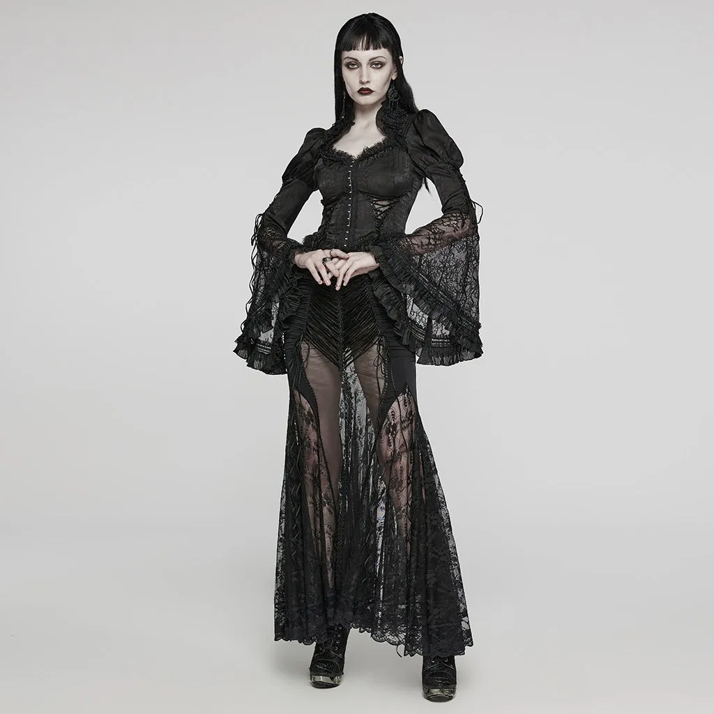 Goth Gorgeous Palace Style Lace Shirt