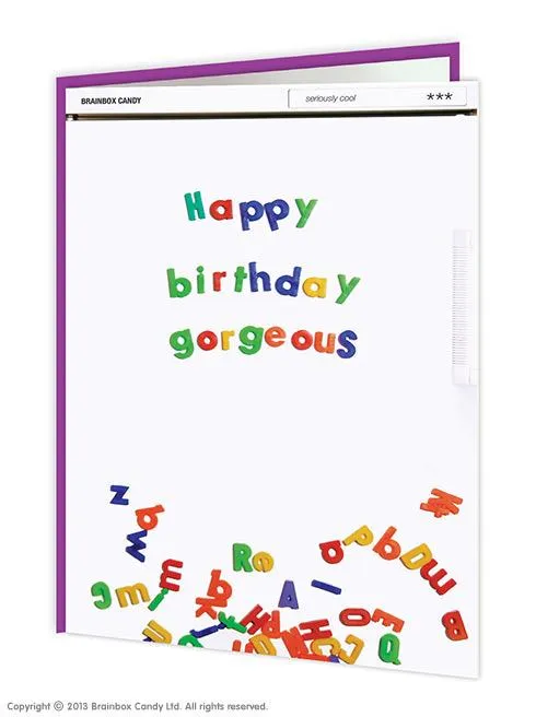 Happy Birthday Gorgeous Card