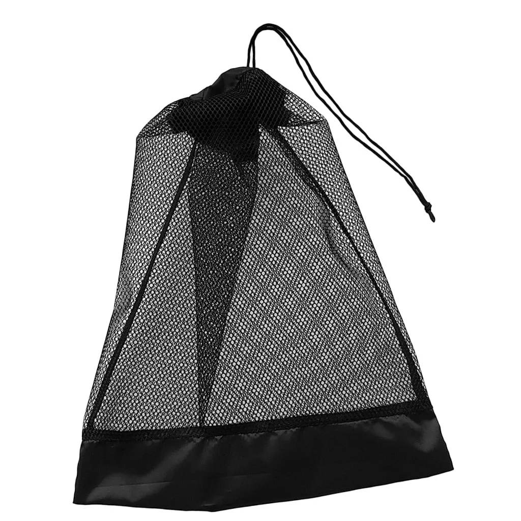 Heavy Duty Compact Mesh Drawstring Storage Bag for Scuba Diving Snorkeling Swimming Mask Fins Goggles Gear Equipment