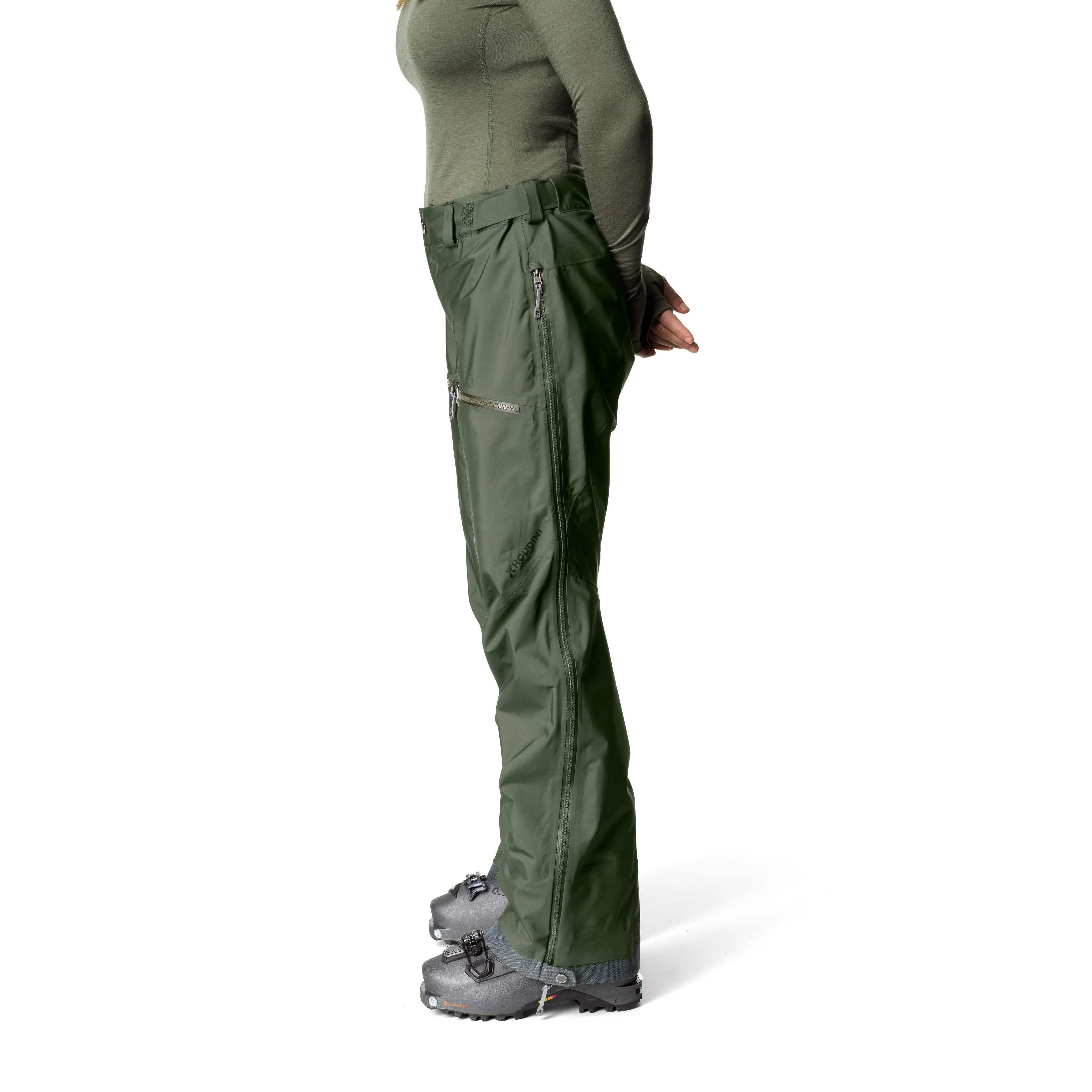 Houdini Women&#x27;s Purpose Pants Utopian Green | Buy Houdini Women&#x27;s Purpose Pants Utopian Green here | Outnorth