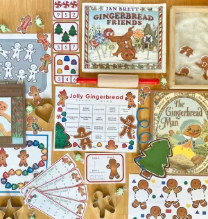 Jolly Gingerbread Learn   PLAY Calendar