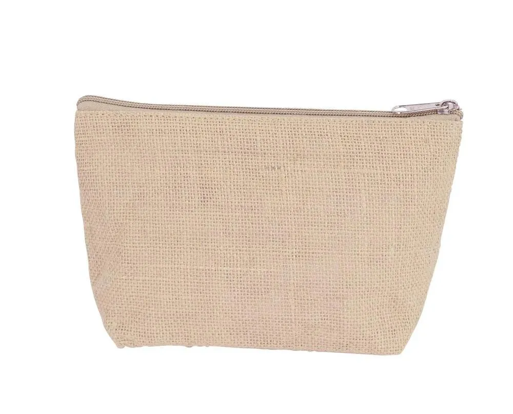 Jute Hessian Cosmetic Bag