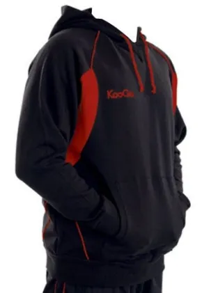 KOOGA RUGBY TEAMWEAR TRAINING/LEISURE HOODED TOP NAVY/RED