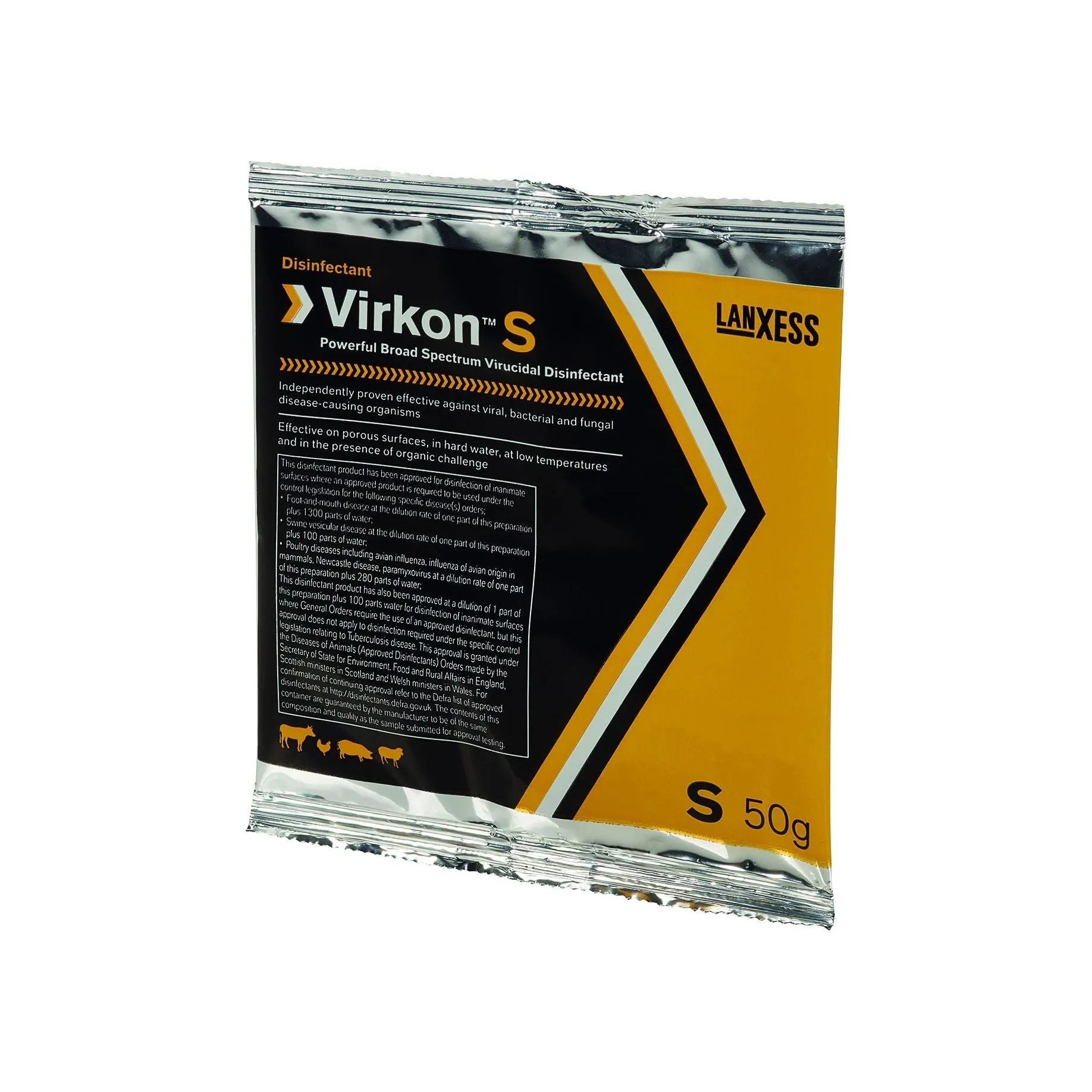 Lanxess Virkon S Disinfectant Powder