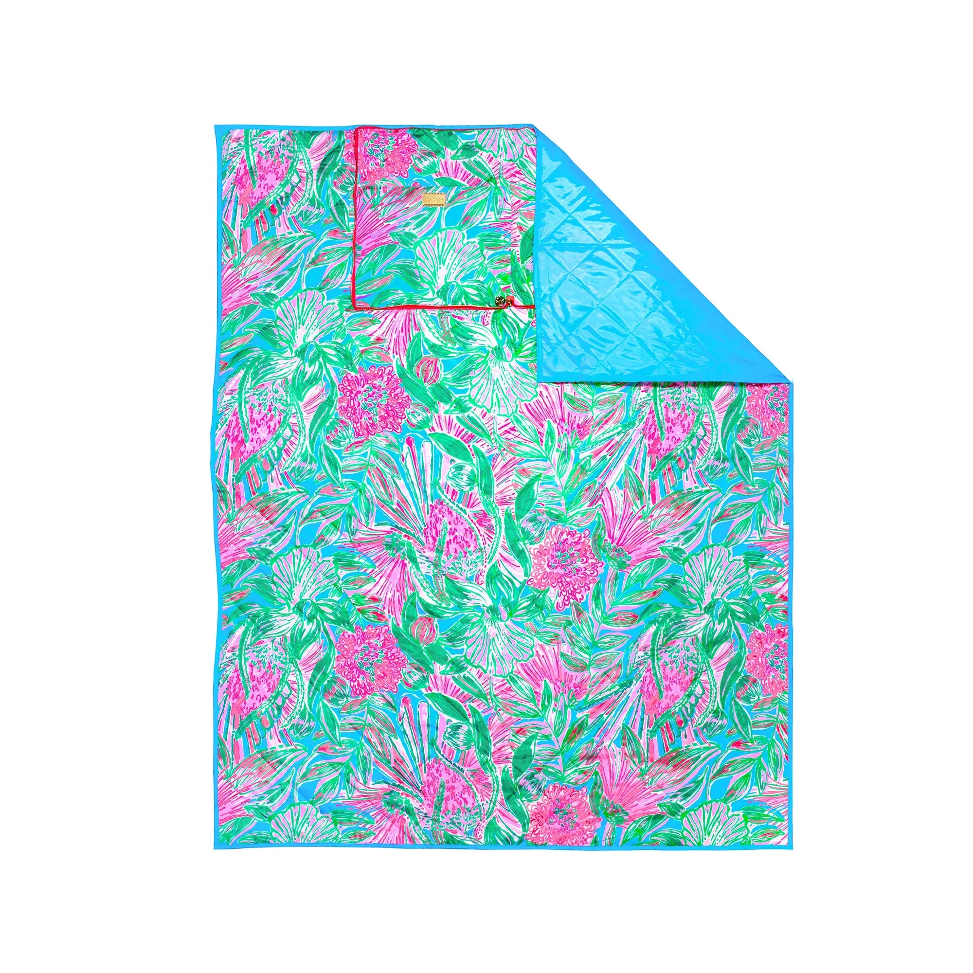 Lilly Pulitzer Beach & Picnic Blanket, Coming in Hot